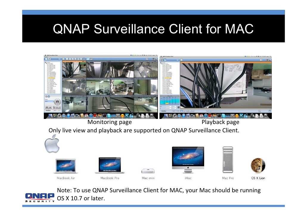 qnap surveillance client for mac